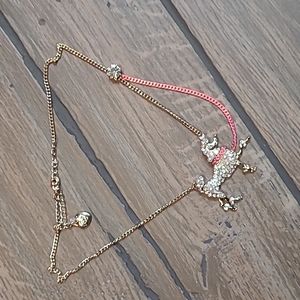 Betsey Johnson Poodle Necklace